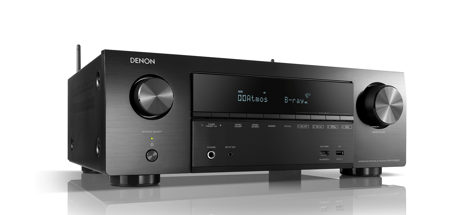 Denon AVR-X1600H black