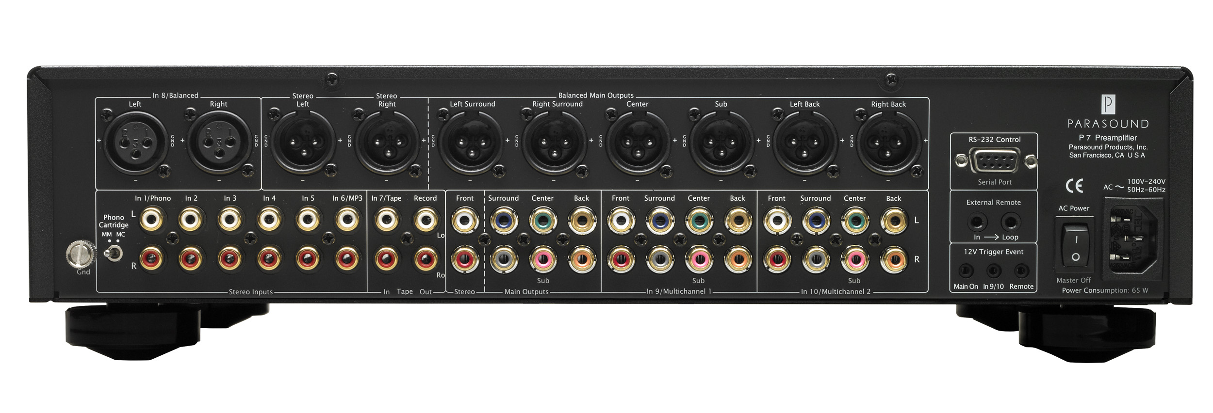 Parasound P7 black