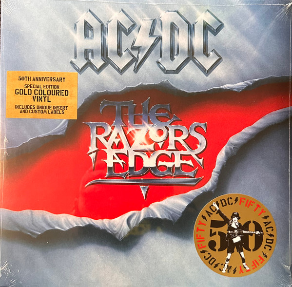 AC/DC - The Razors Edge [50th Anniversary Edition Gold Vinyl] (19658834611)