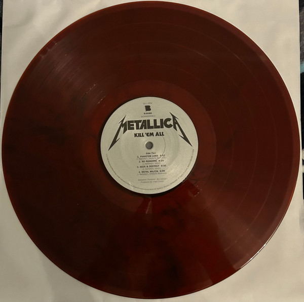 Metallica - Kill 'Em All [Red Black Marbled Vinyl] (00602547885289)