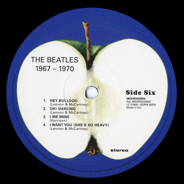 The Beatles - 1967-1970 (0602455920805)