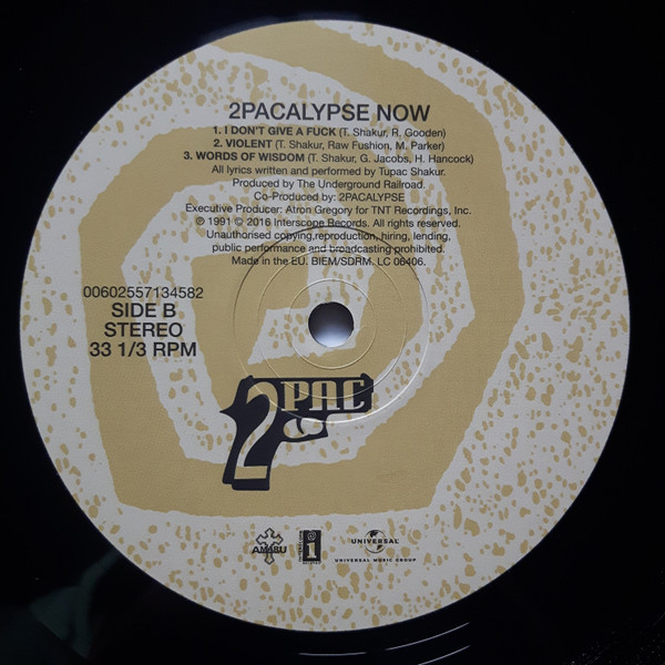 2Pac - 2Pacalypse Now (00602527949857)