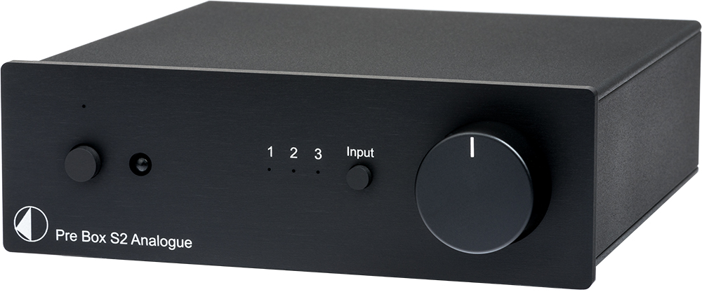Pro-Ject Pre Box S2 Analogue black