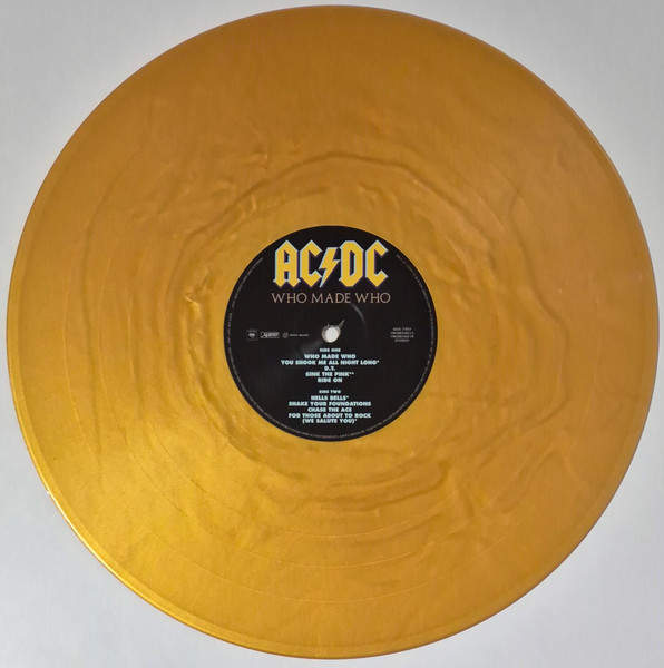 AC/DC - Who Made Who [50th Anniversary Edition Gold Vinyl] (19658834621)