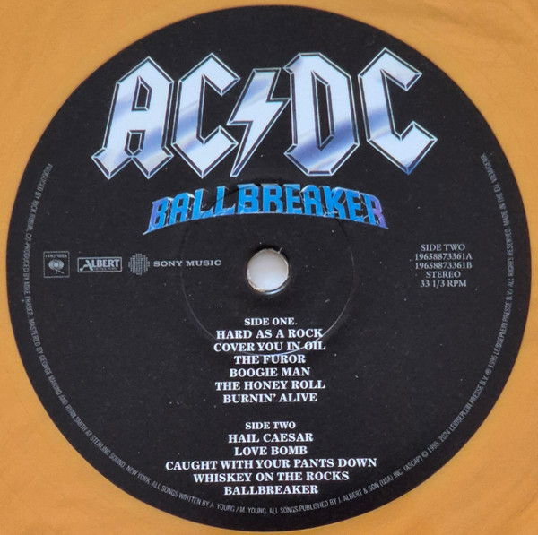 AC/DC - Ballbreaker [50th Anniversary Edition Gold Vinyl] (0196588733611)