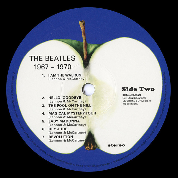 The Beatles - 1967-1970 (0602455920805)