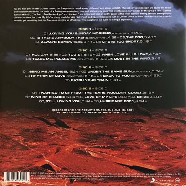 Scorpions - Acoustica (88985406981)