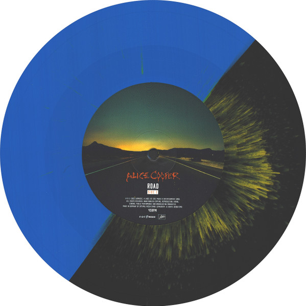 Alice Cooper - Road [Black/Blue Split & Yellow Splatter Vinyl] (0218617EMU\4029759188452)