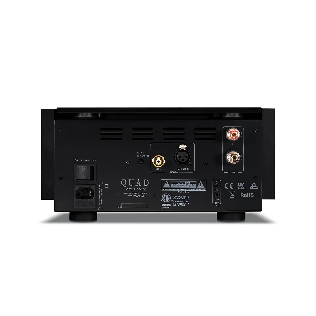 QUAD Artera Mono aluminium black