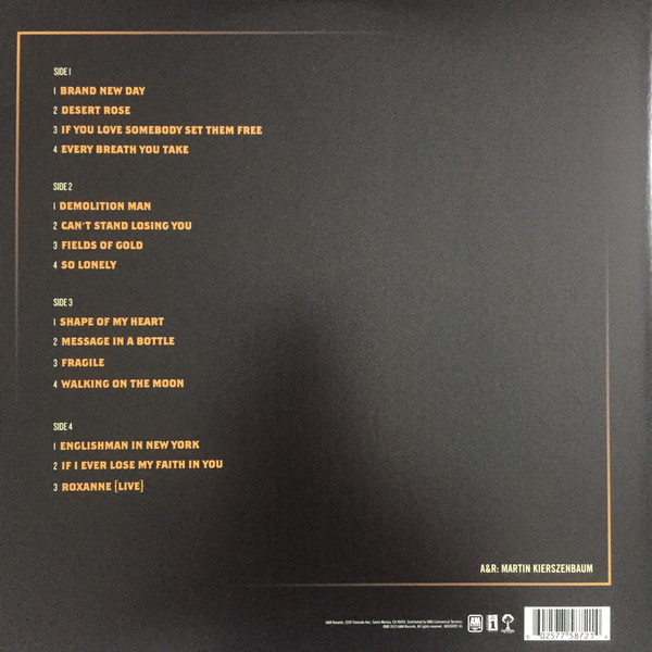 Sting - My Songs (00602577587214)