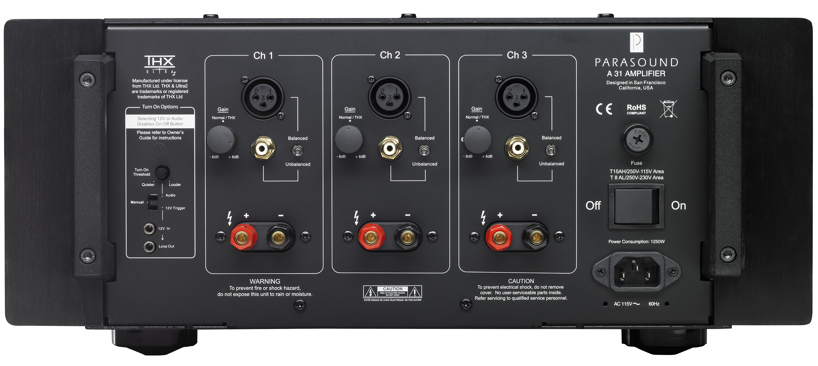 Parasound A31 black