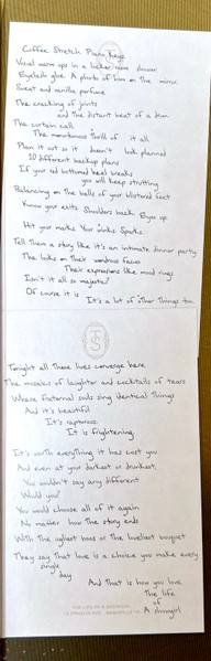 Taylor Swift - The Life Of A Showgirl [Portofino Orange Glitter] (602478225260)