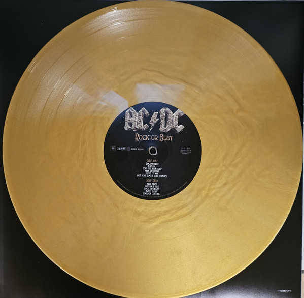 AC/DC - Rock Or Bust [50th Anniversary Edition Gold Vinyl] (196588733918)