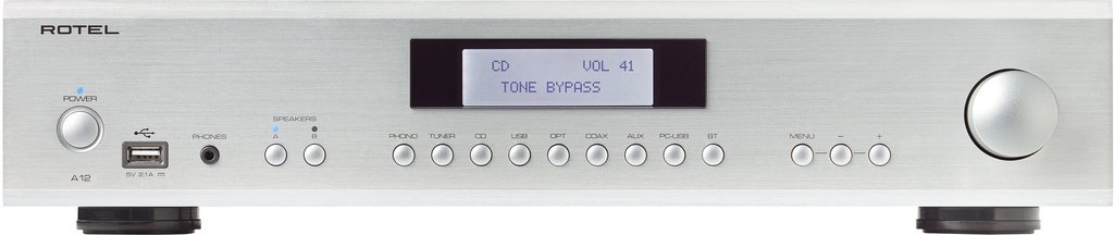 Rotel A12 silver