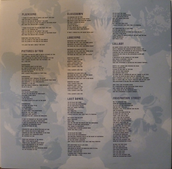 The Cure - Disintegration (0600753245637)