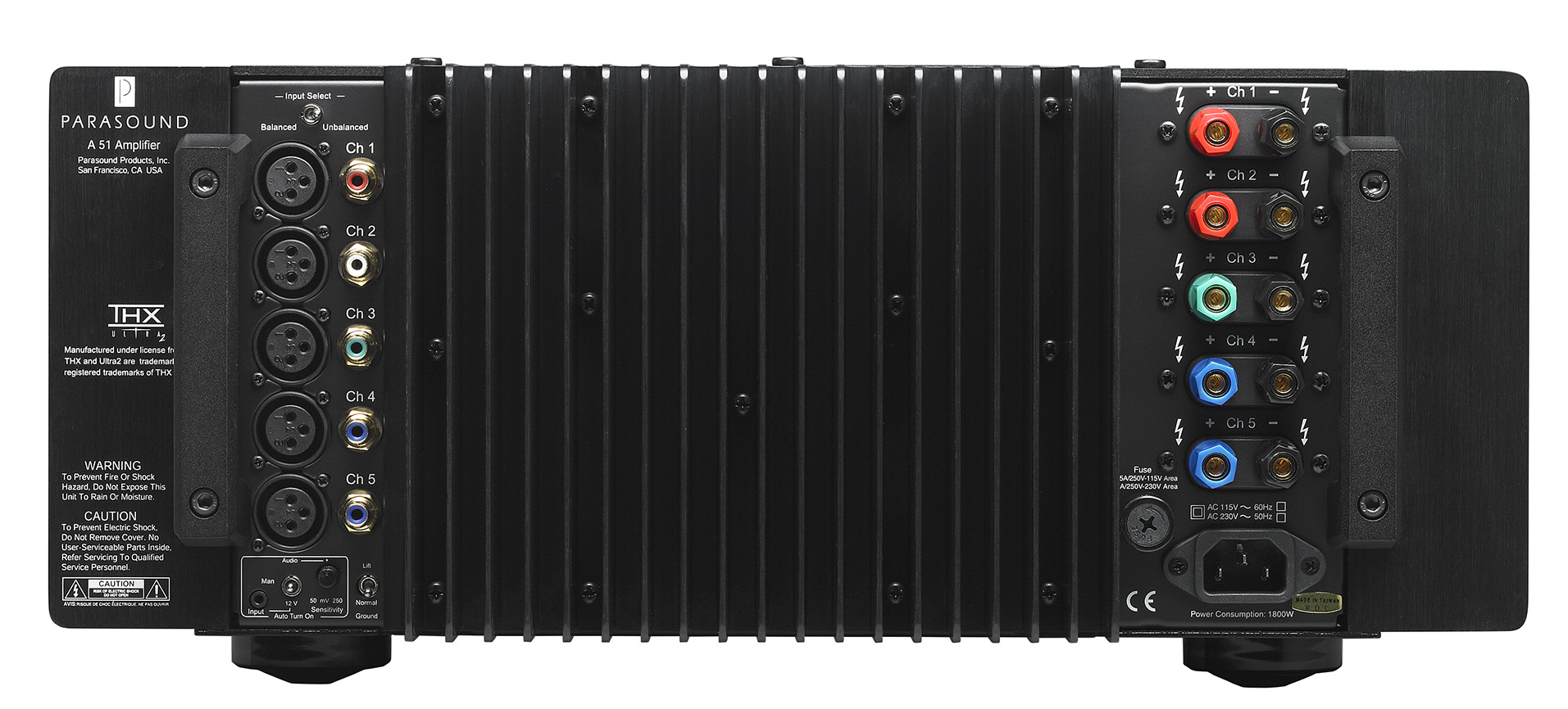 Parasound A51 black