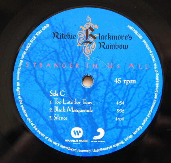 Ritchie Blackmore's Rainbow - Stranger In Us All (19075841861)
