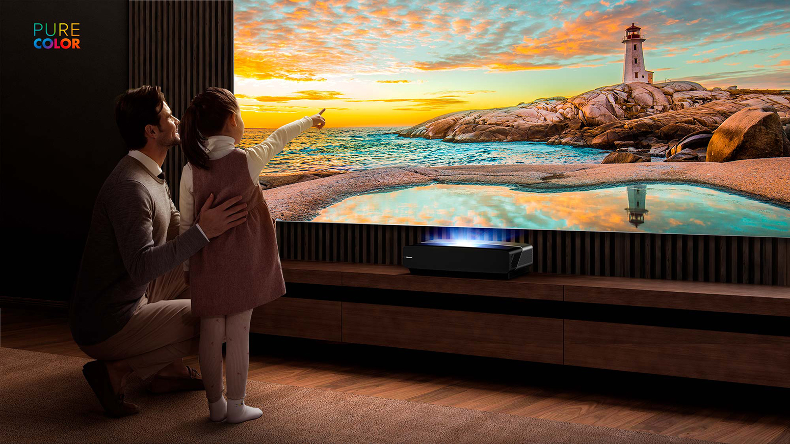 Лазерный телевизор Hisense 120L5G (проектор + экран) купить